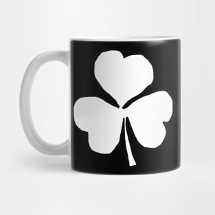 St Patricks Day Shamrock White Mug